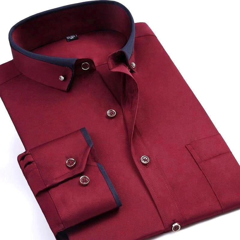 Joris™  - Camicia Classica a Maniche Lunghe da Uomo