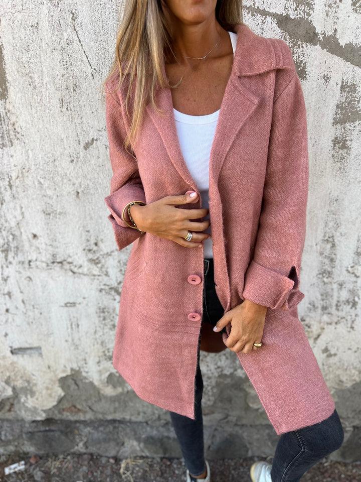 Giulia™ | Cappotto lungo casual con revers