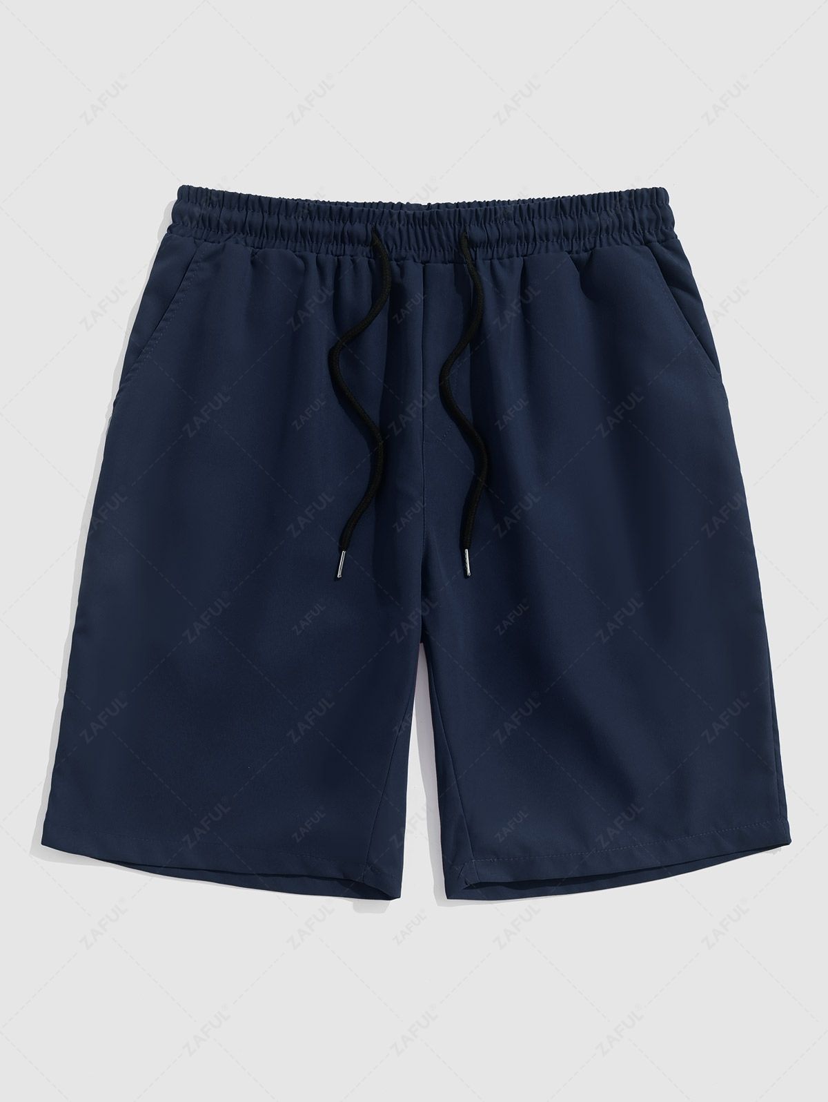 Ambrosi™ - Set da Uomo Casual con Camicia a Righe e Pantaloncini