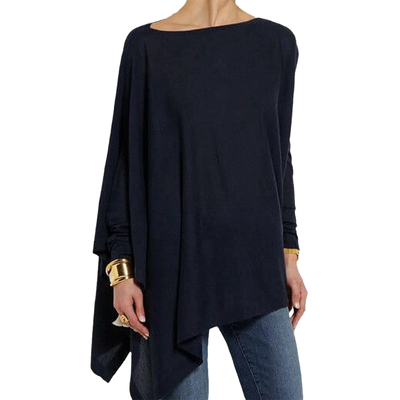 Elisa™ - Maglia a Maniche Lunghe a Tinta Unita per Donna