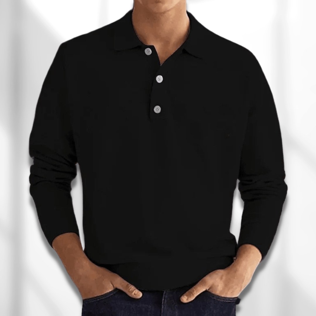 Paolo™ - Maglione Polo in Cotone Morbido