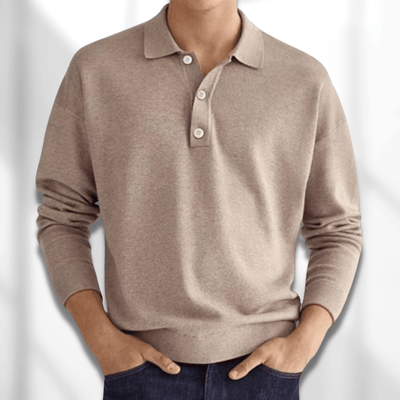 Paolo™ - Maglione Polo in Cotone Morbido