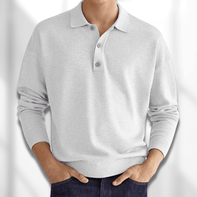 Paolo™ - Maglione Polo in Cotone Morbido
