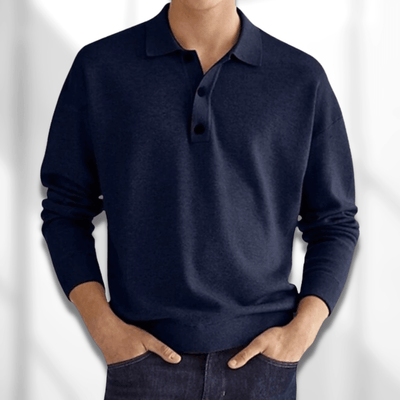 Paolo™ - Maglione Polo in Cotone Morbido