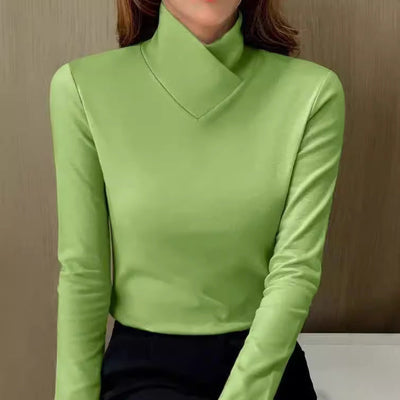 Livia™ - Maglia Sofisticata a Collo Alto