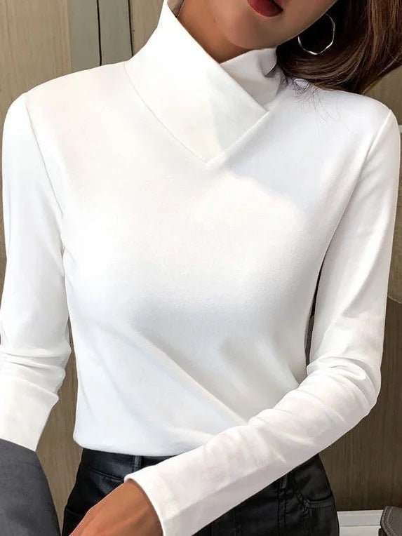 Livia™ - Maglia Sofisticata a Collo Alto