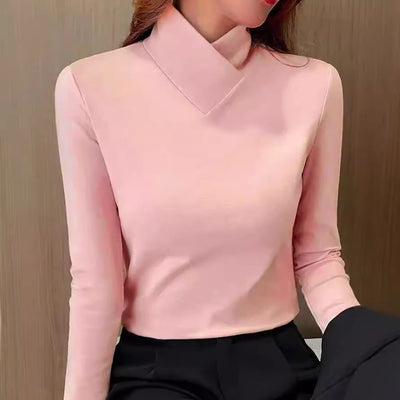 Livia™ - Maglia Sofisticata a Collo Alto