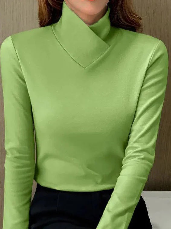 Livia™ - Maglia Sofisticata a Collo Alto