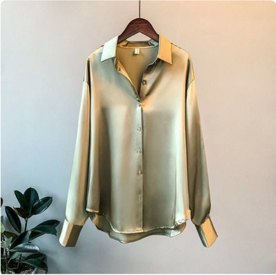 Lara™ - Camicia in Raso Morbido