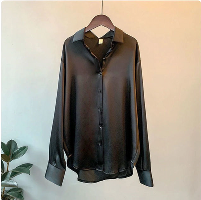 Lara™ - Camicia in Raso Morbido