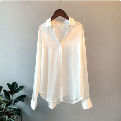 Lara™ - Camicia in Raso Morbido