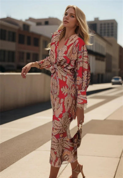 Sofia™ - Vestito in Seta Elegante