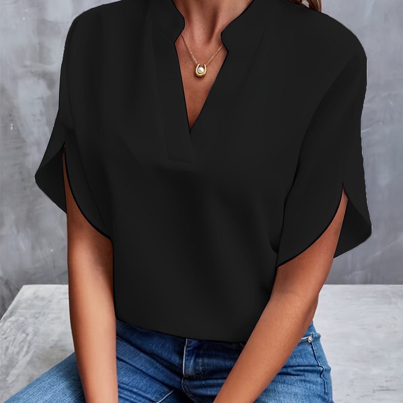 Elena™ - Blusa di Alta Classe