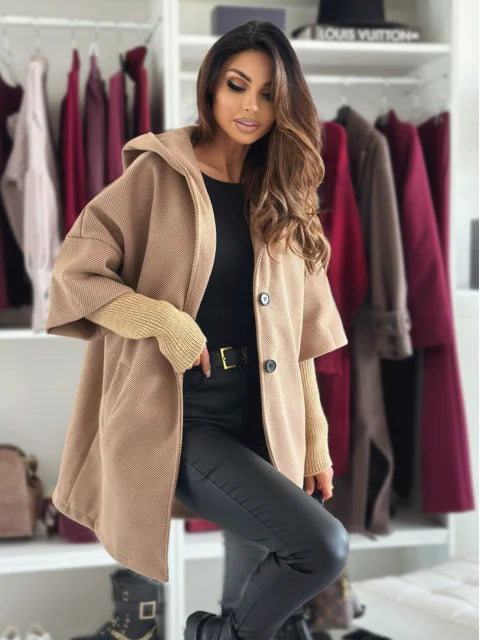 Sofia™ - Cappotto Elegante con Maniche a Pipistrello e Taglio Oversize