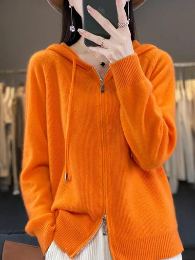 Mila™ - Felpa con Cappuccio in Maglia Morbida