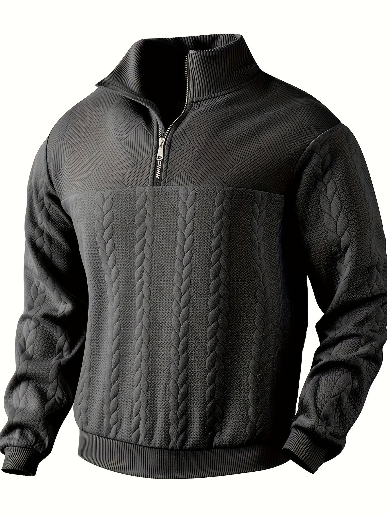 Rafael – Maglione Vintage da Uomo con Zip