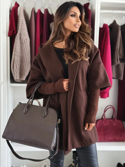 Sofia™ - Cappotto Elegante con Maniche a Pipistrello e Taglio Oversize
