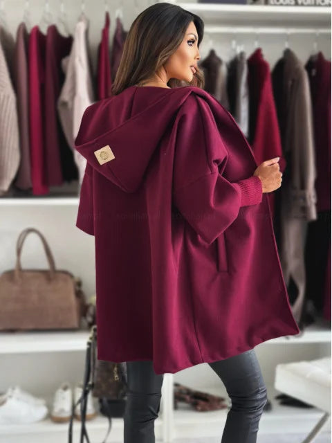 Sofia™ - Cappotto Elegante con Maniche a Pipistrello e Taglio Oversize