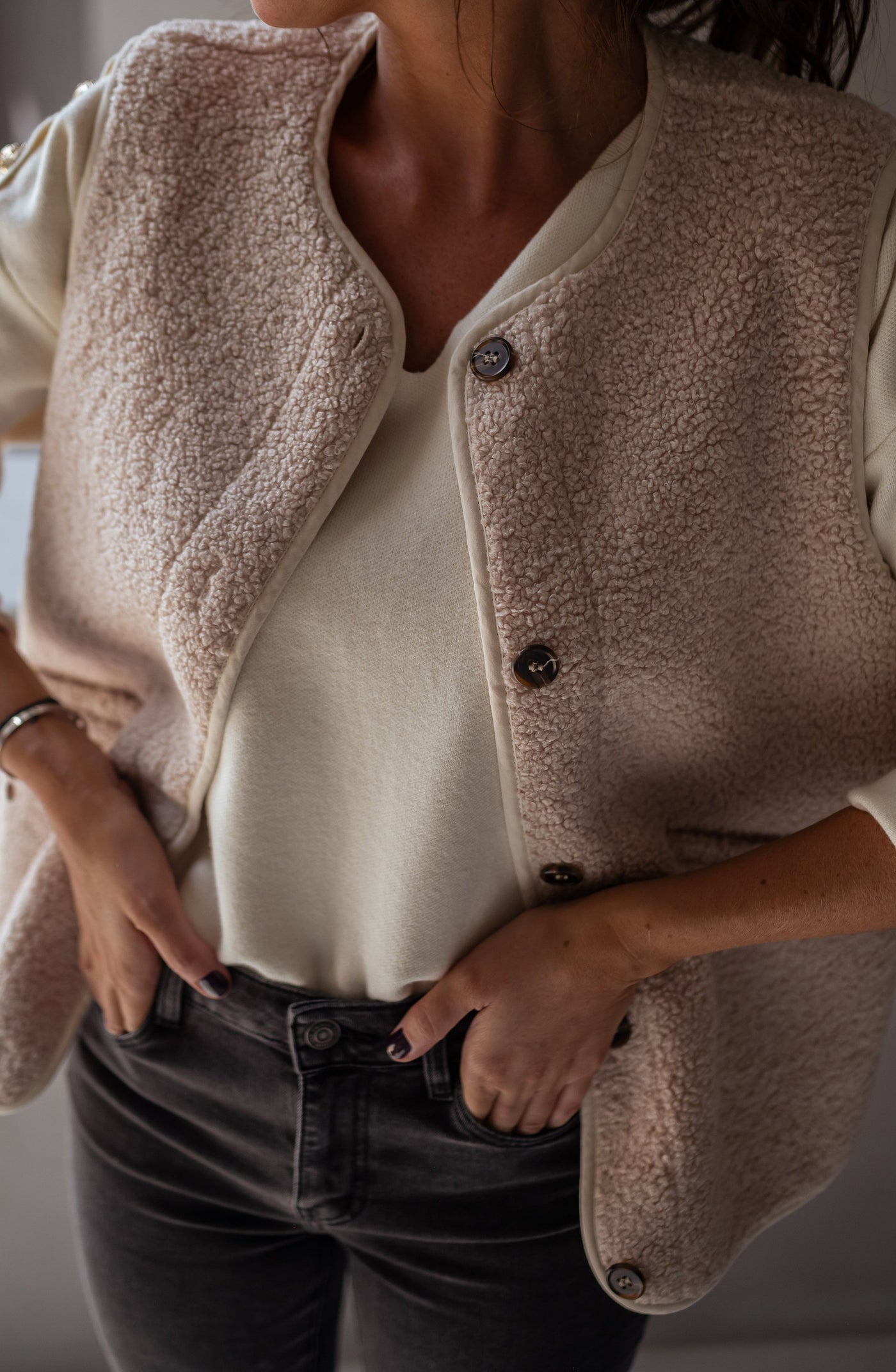 Camila™ - Gilet Donna in Tessuto Soffice